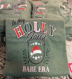 {Holly Jolly Era} Graphic Sweatshirt