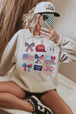 Trump Collage {Graphic Sweatshirt}