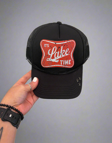 {It’s Lake Time} Trucker Hat