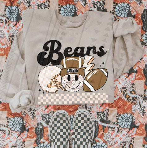 {Bears Game Day Collage} Sweatshirt