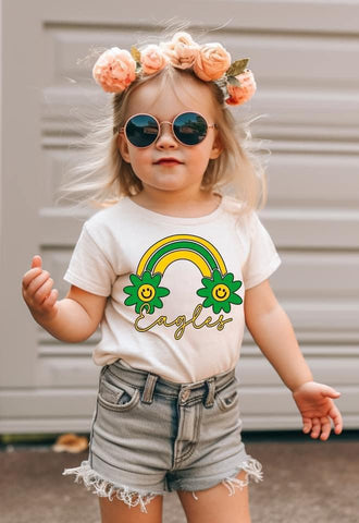 {Custom Retro Rainbow Spirit Tee} Youth Tee