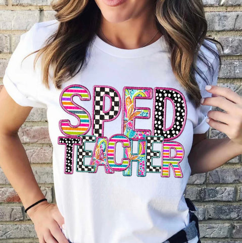 {Sped Teacher} Graphic Tee