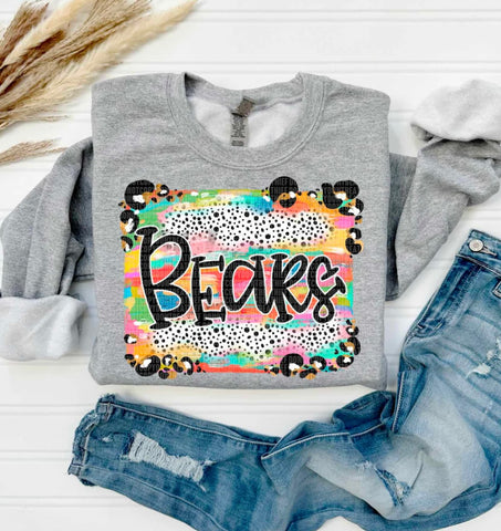 {Mix Print Spirit Shirt} Sweatshirt