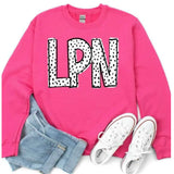 {Polka Dot RN & LPN} Sweatshirt