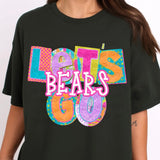 Let’s Go Bears-Colorful