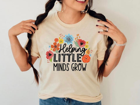 {Helping Little Minds Grow} Graphic Tee