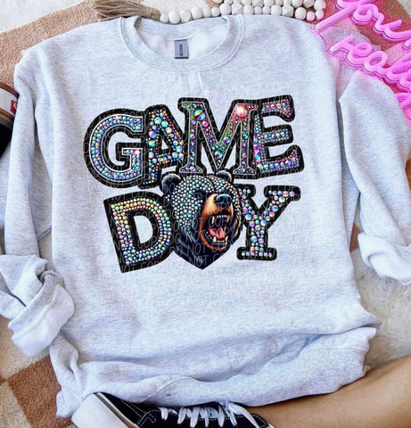 {Bling Game Day~Bears} Sweatshirt