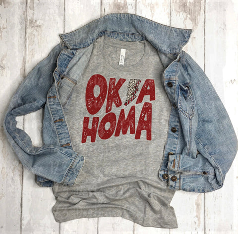 {Crimson Oklahoma} Tee