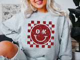 {Checkered-OK Smile}