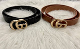 {Designer Belts} Black & Brown