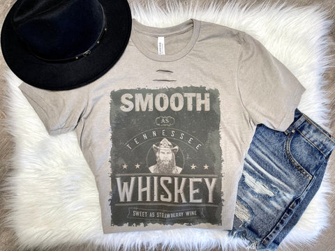 {Chris Stapleton} Distressed graphic tee