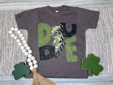 {Dude} Boys Graphic Tee