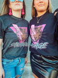 {Savage Tiger} Graphic Sweatshirt