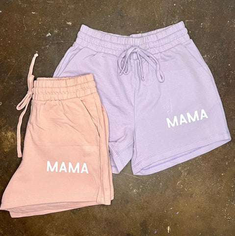 {Mama} Blush Shorts