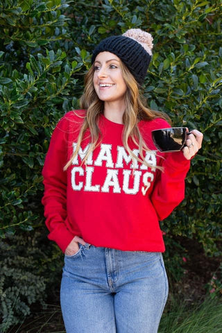 {Mama Claus} Graphic Sweatshirt