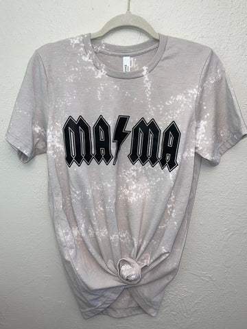 {MAMA Rockstar} Bleached Tee