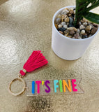 {Tassel Key Ring} Many options!