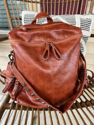 {The Kasey} Studded Backpack