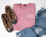 {Thankful Mama} Color Blast Graphic Tee