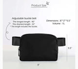 {Nylon Fanny Bag} 4 Colors