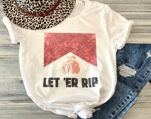 {Let ‘Er Rip} Graphic Tee