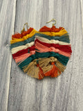 {Boho Earrings} Macramé Style